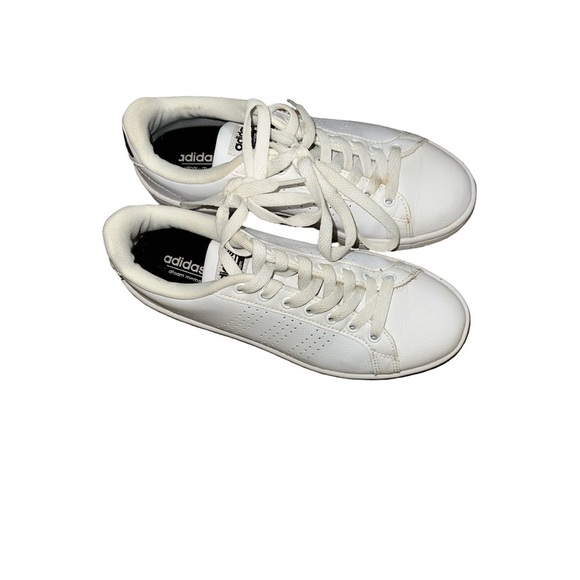 Adidas Neo Cloudfoam Advantage Clean White Size 6.5 - Picture 3 of 6